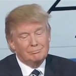 Smirking Trump GIF Template