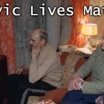 russia tv | Slavic Lives Matter | image tagged in russia tv,white lives matter,slavic lives matter | made w/ Imgflip meme maker