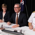 Christopher Pyne Signs French Submarine Contract Deal meme