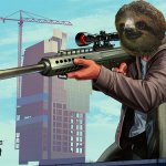 Sloth sniper meme