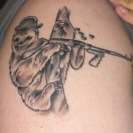Sloth tattoo
