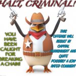 halt criminal