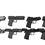 Gun sprite sheet 5