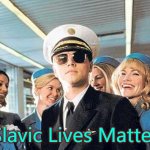 Leonardo DiCaprio Catch Me If You Can | Slavic Lives Matter | image tagged in leonardo dicaprio catch me if you can,slavic lives matter,white lives matter | made w/ Imgflip meme maker