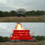 Exploding humvee | ME TRYING TO EXPLAIN WHY GACHA LIFE IS A TOOL FOR LUNIME TO DO CHILD TRAFFICKING AND BRAINWASH KIDS. GACHA KIDS BEING WITH A BRAIN THE SIZE  | image tagged in exploding humvee | made w/ Imgflip meme maker