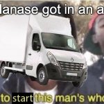 My series | When Nanase got in an accident: | image tagged in truck kun | made w/ Imgflip meme maker