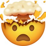 Mind Blown Emoji template
