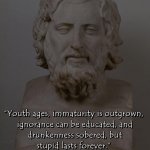 Aristophanes quote