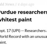 The Whitest Paint