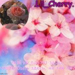 Lil_Cherrys Announcement Table. meme