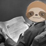 Sloth newspaper