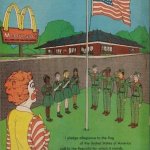 McDonald’s pledge of allegiance