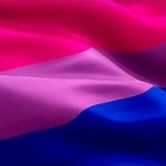 bi flag waving meme