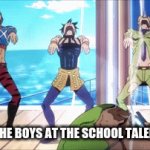 10/10 Performance | ME AND THE BOYS AT THE SCHOOL TALENT SHOW | image tagged in gifs,jojo's bizarre adventure | made w/ Imgflip video-to-gif maker