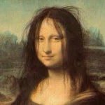 Monalisa messy hair meme