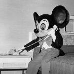 Mickey On the Phone
