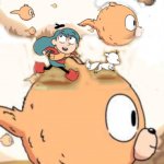 hilda running meme