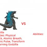 Godzilla vs. something