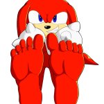 Knuckles Feet