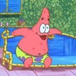 Patrick Star sitting on couch