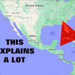 florida crazy | image tagged in florida crazy,florida,bermuda triangle,crazy people,mysteries,maps | made w/ Imgflip meme maker