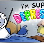 Happy depression template
