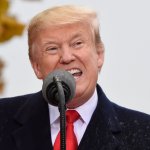 Trump snarl teeth ugly