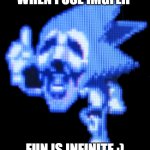 i like imgflip | WHEN I USE IMGFLIP; FUN IS INFINITE :) | image tagged in fun is infinite,imgflip | made w/ Imgflip meme maker