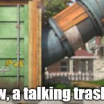 Wow, A Talking Trashbin