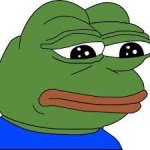 Sad pepe