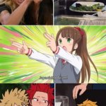 Japanizing Beam! | image tagged in anime japanizing beam,woman yelling at cat,bakugo yelling at denki,anime | made w/ Imgflip meme maker