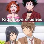 kids have crushes template