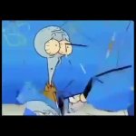 Squidward Shatter GIF Template