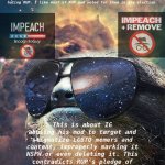 Impeach IG explained meme
