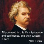 Mark Twain quote meme