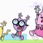 Wubbzy Walden and Widget Are Running and Scream