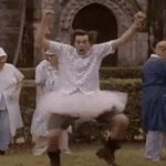 Jim Carrey Ace Ventura Mental Patient Dancing Tutu meme