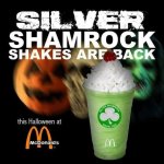 silver shamrock halloween
