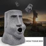 Moai Tissue Box meme