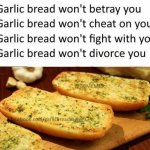 Garlic bread meme