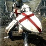 crusader battle stance meme