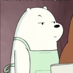 lol | When You Play Among Us, You Are The Impostor | image tagged in we bare bears ice bear smug,we bare bears,among us,sus,impostor,ice bear | made w/ Imgflip meme maker