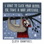 Vampire sloth