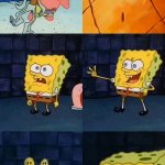 spongebob naughty nautical neighbors meme