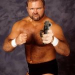 Arn Anderson with glock