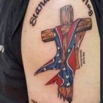 Confederate tattoo meme