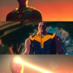 Vision kills Thanos