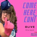 Olive hits back