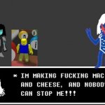 IM MAKING FUCKING MAC AND CHEESE AND NOBODY CAN STOP ME