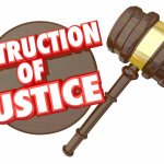 Obstruction of justice meme